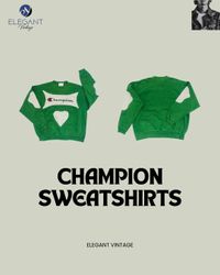 UPCYCLED Champion Sweatshirts - EVR0112