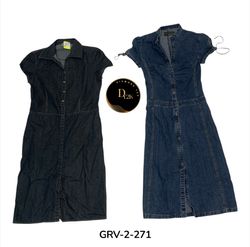 Retro Y2K Denim Dress – Trendy Street Style Outfit..