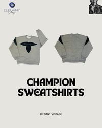 UPCYCLED Champion Sweatshirts - EVR0152