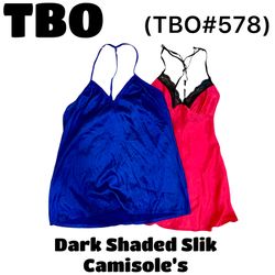 Débardeurs Slik de couleur foncée