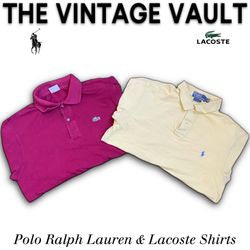Polo Ralph Lauren & Lacoste Polo Shirts
