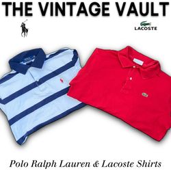 Polo Ralph Lauren & Lacoste Polo Shirts