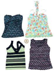 Y2K Tropical Tops 10 pcs At 584