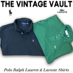 Polo Ralph Lauren & Lacoste Polo Shirts