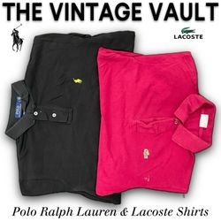Polo Ralph Lauren & Lacoste Polo Shirts