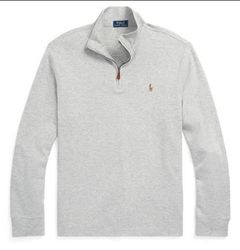 Polo 1/4 zip and cabel knwite