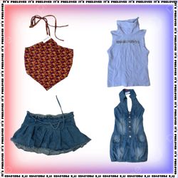 Flirty Mini Set - tops, dresses and skirts (SS-206..