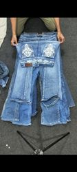 Y2K Embroidery Pocket Embellished Jeans