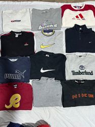 Nike adidas puma quicksilver branded sweatshirt