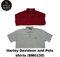 Harley Davidson and Polo Shirts