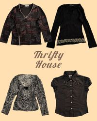 Retro Revival Y2k Tops(TH/266)