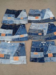 HD1377 Gonne Cinture Levi's Riusate per Donne