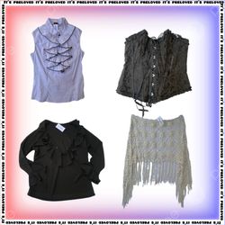 Victorian Pirate - Leather jackets, skirts, Ruffle..