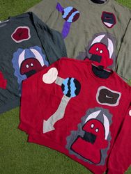 Upcycle Nike Patchwork Sweatshirt