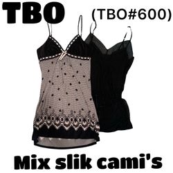 Mix slik cami’s #600