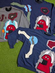 Upcycle Nike sweatshirt patchwork