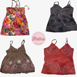 100% cotton y2k italian tops