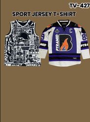 Sport Jersey T-shirt Tv-427