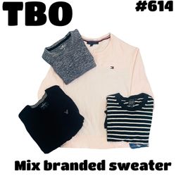 Mix branded sweater