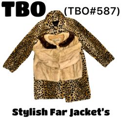 Stylische Felljacke #587