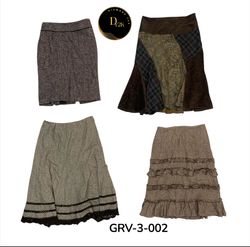 Classic Wool Long Skirt – Perfect for Autumn & Win..