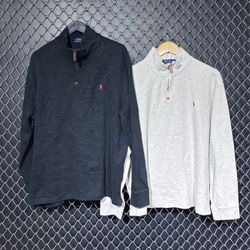 Ralph Lauren Quarter zip Sweater (Fnc:1588)