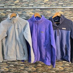 AV-1145 Columbia Fleece Jackets