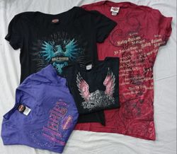 CR6943 Y2K Harley Baby Tees