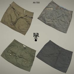 Y2K IT Girl Cotton Mini Skirts (AA-720)