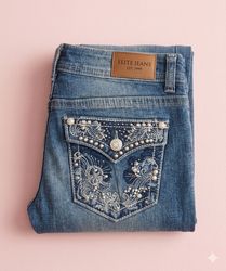 Y2K Embellished Jeans - [T1-048]