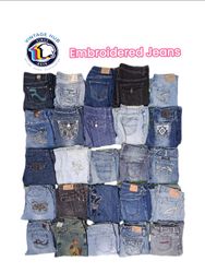 Embroidered Jeans