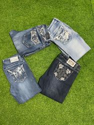 Tv 66 embroided jeans 8P