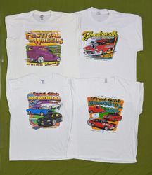 RV2394 Racing t-shirts surdimensionnés imprimés
