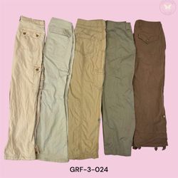 Women’s High Waist Cargo Pants – Casual Utility Tr..