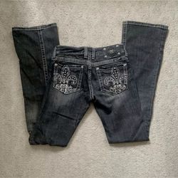 Miss me true religion rock revival flare jeans