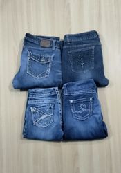 JA 0617 Women’s Embellished Flared Jeans