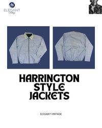 UPCYCLED Harrington Style Jackets - EVR0096