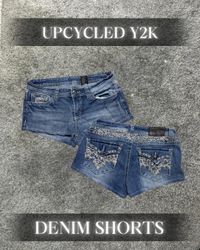 Upcycled Y2K Denim Shorts