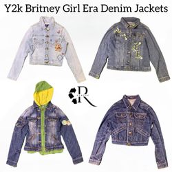 Y2K Britney Girl Denim jacket Rw-1641