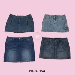 Classic Straight Fit Denim Mini  Skirt for Women –..