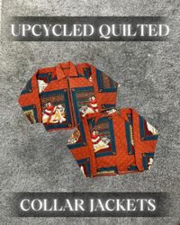 Upcycled Quilted Collar Jacket