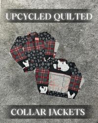 Upcycled Quilted Collar Jacket