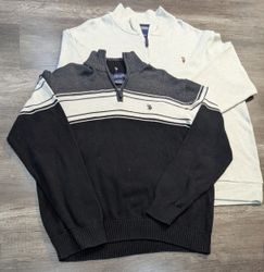 4218 - US Polo ¼ Zip