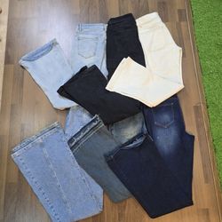 AV-1160 Unbranded Flare Jeans