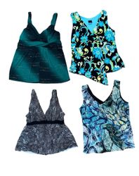 Y2K Tropical Tops Bei 612