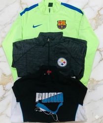 Mix brands track jackets