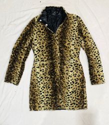 Faux Fur Cheetah style long & Short coats Y2K | 29