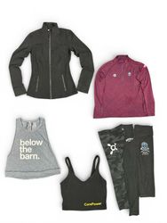 Yv261 Lululemon & Studio Printed Activewear Mix