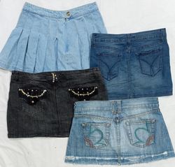 M110 Ladies Y2K Mini Skirts