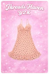 TH # 54 Y2K Mesh Net Slip Dress – Vintage Sheer Ae..